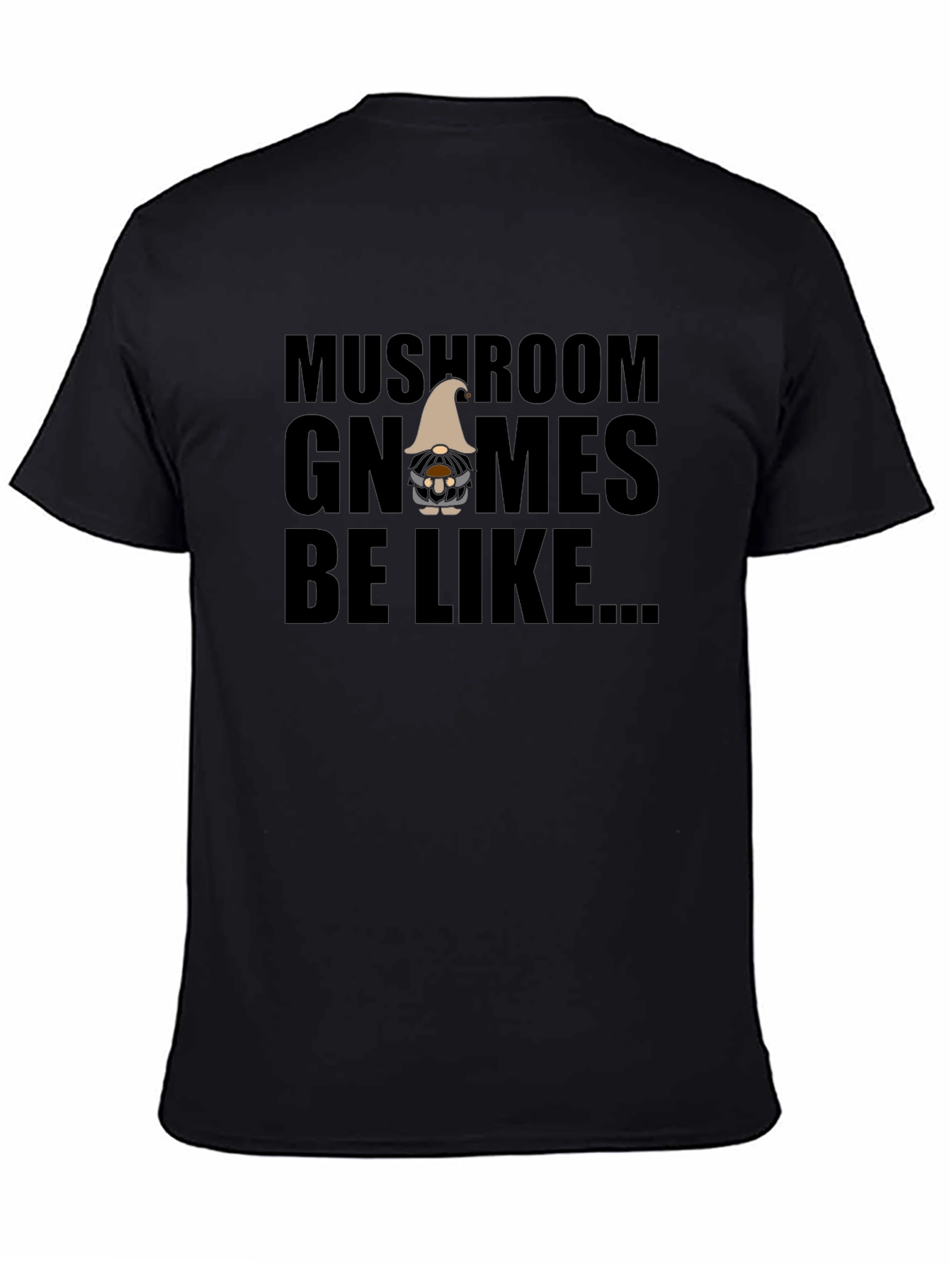 Mushroom Gnomes Graphic Tee - Funny Novelty Shirt