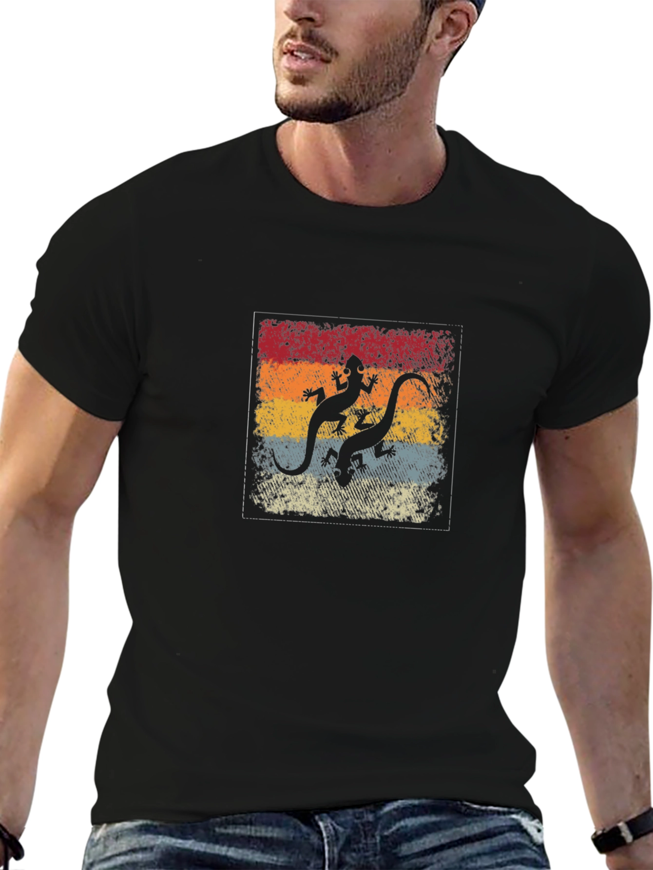 Retro Lizard Graphic Tee