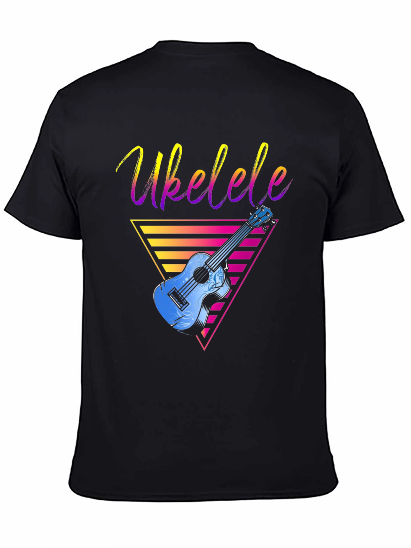 Retro Ukulele T-Shirt - Cool Music Lover Tee