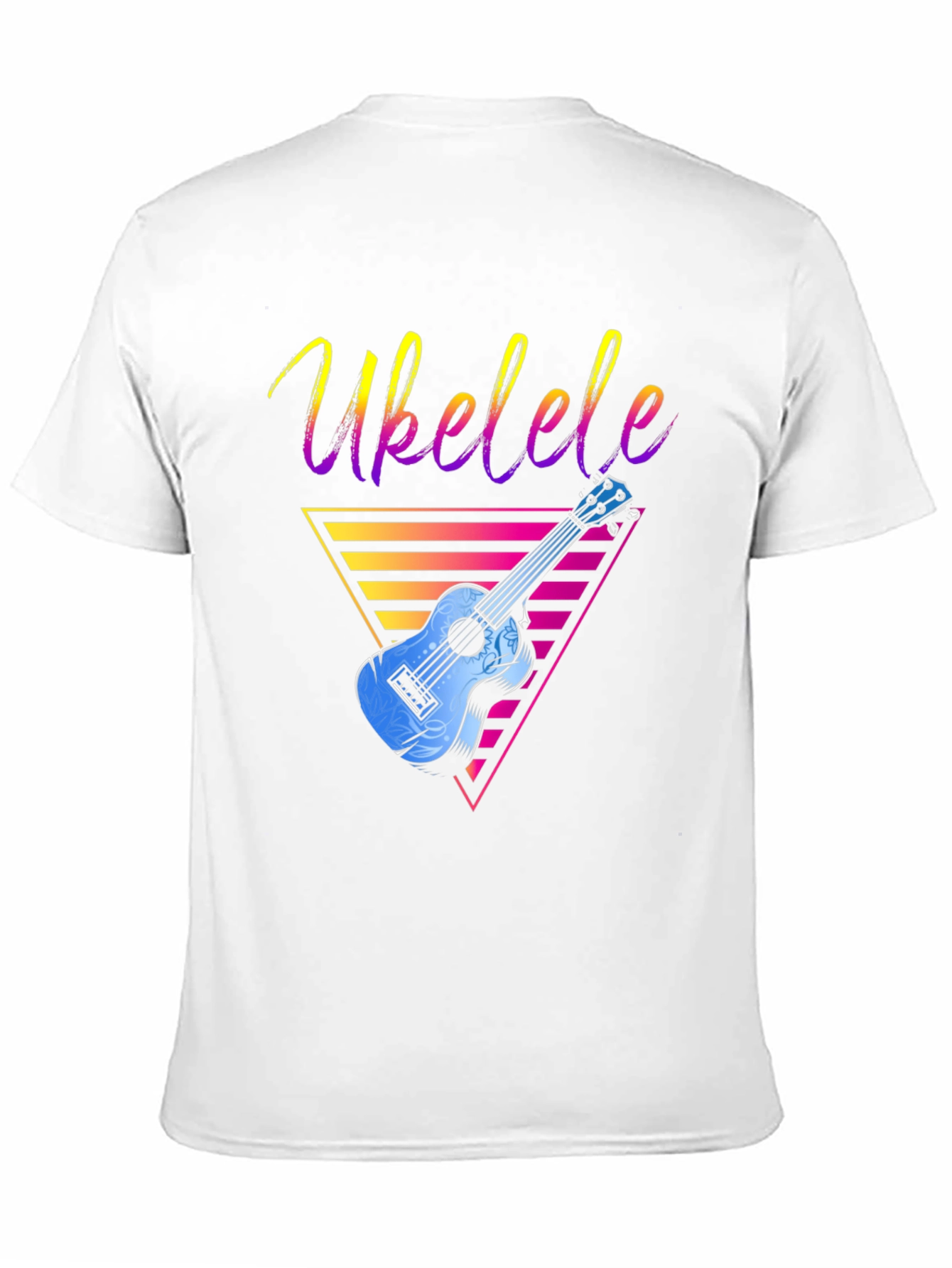 Retro Ukulele T-Shirt - Cool Music Lover Tee