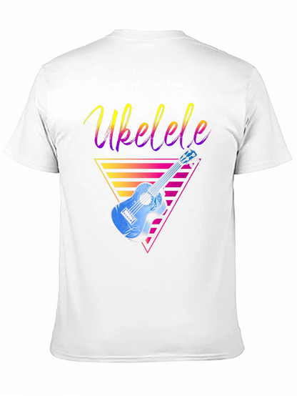 Retro Ukulele T-Shirt - Cool Music Lover Tee