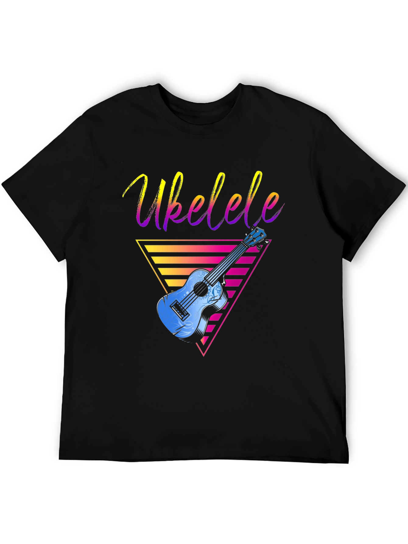 Retro Ukulele T-Shirt - Cool Music Lover Tee