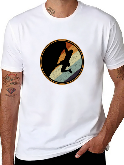 Retro Climbing T-Shirt - Adventure Apparel