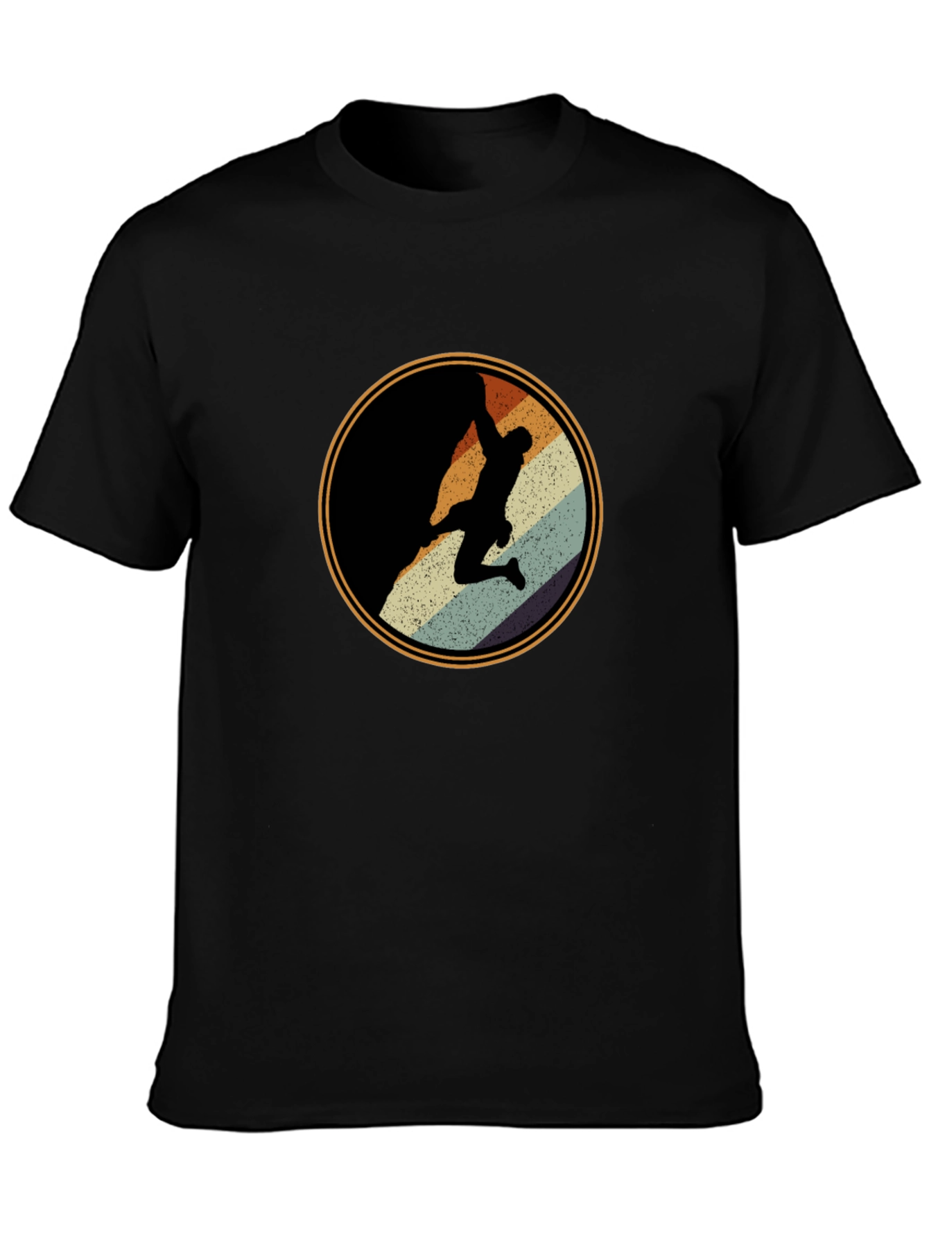 Retro Climbing T-Shirt - Adventure Apparel