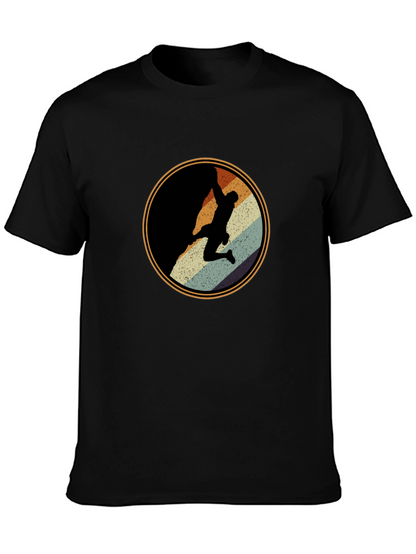 Retro Climbing T-Shirt - Adventure Apparel