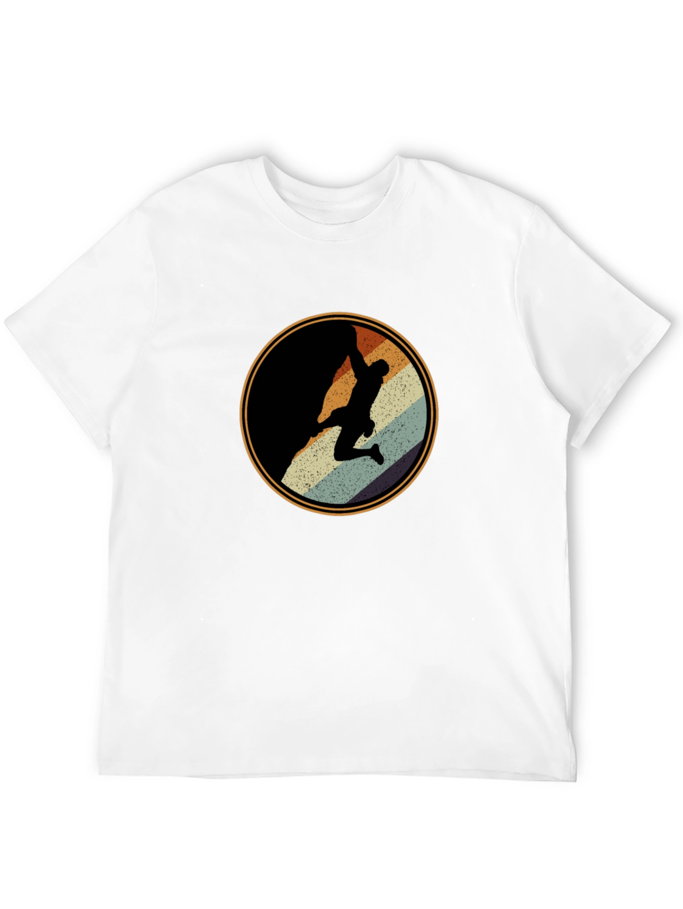 Retro Climbing T-Shirt - Adventure Apparel