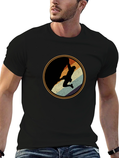 Retro Climbing T-Shirt - Adventure Apparel