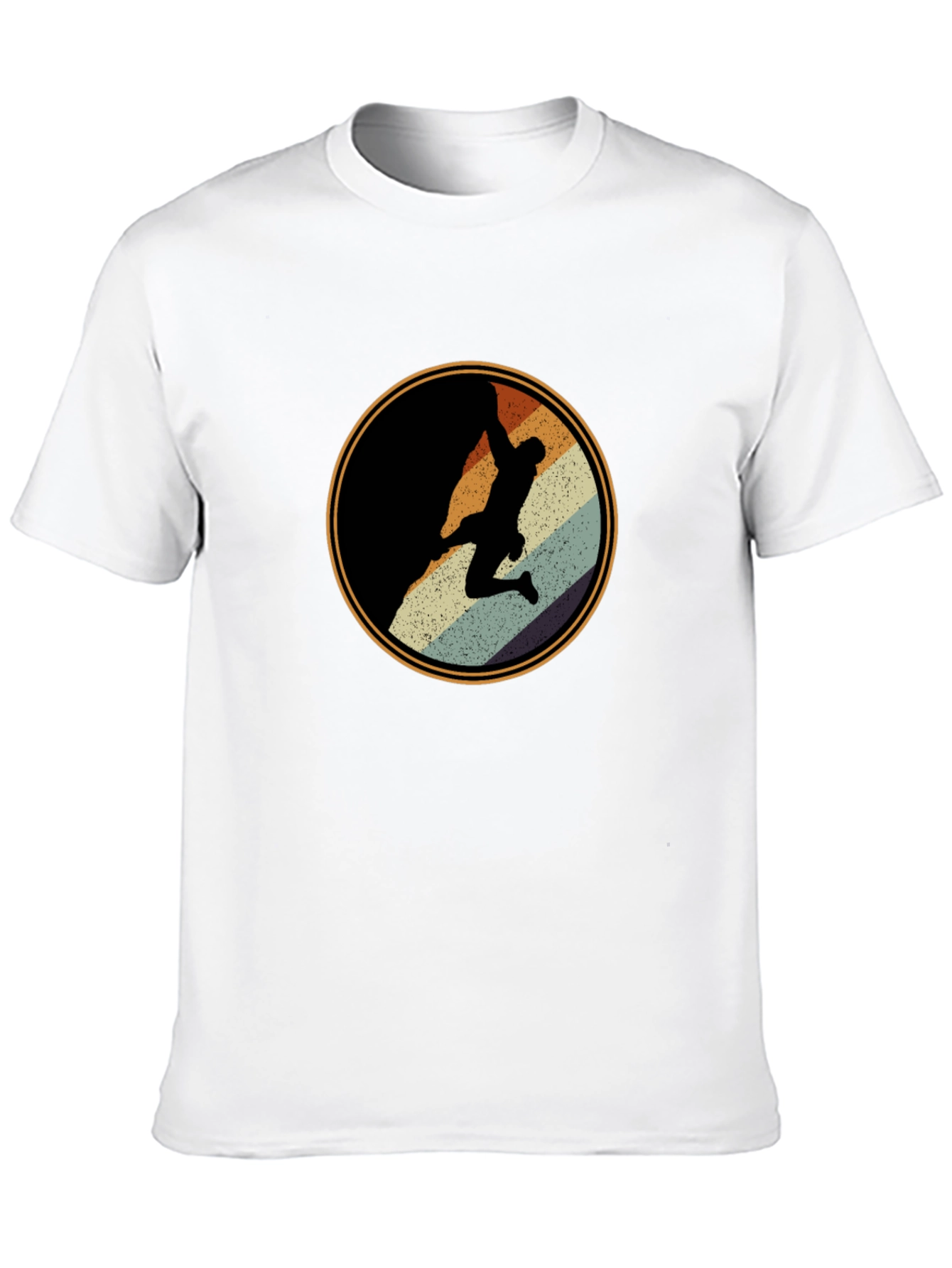 Retro Climbing T-Shirt - Adventure Apparel