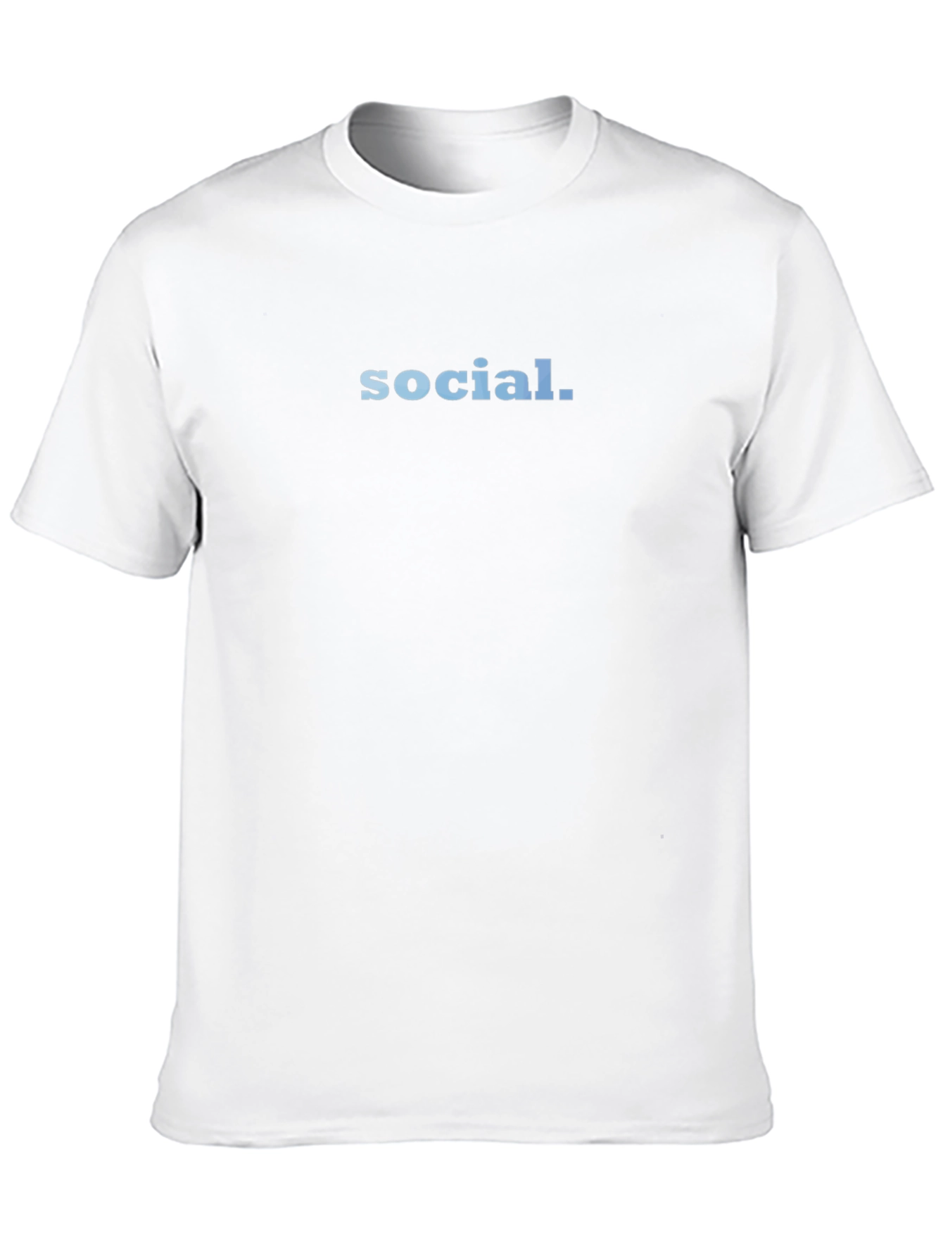Social T-Shirt - Simple & Stylish Black Tee