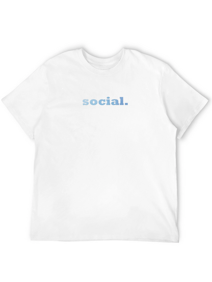 Social T-Shirt - Simple & Stylish Black Tee