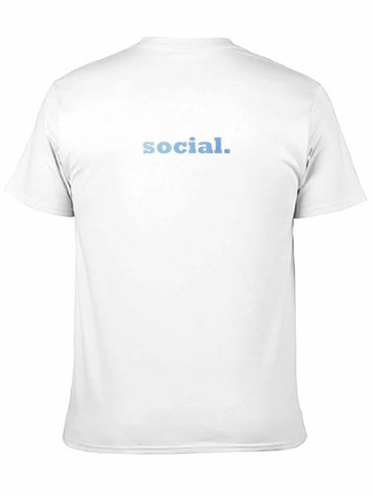 Social T-Shirt - Simple & Stylish Black Tee