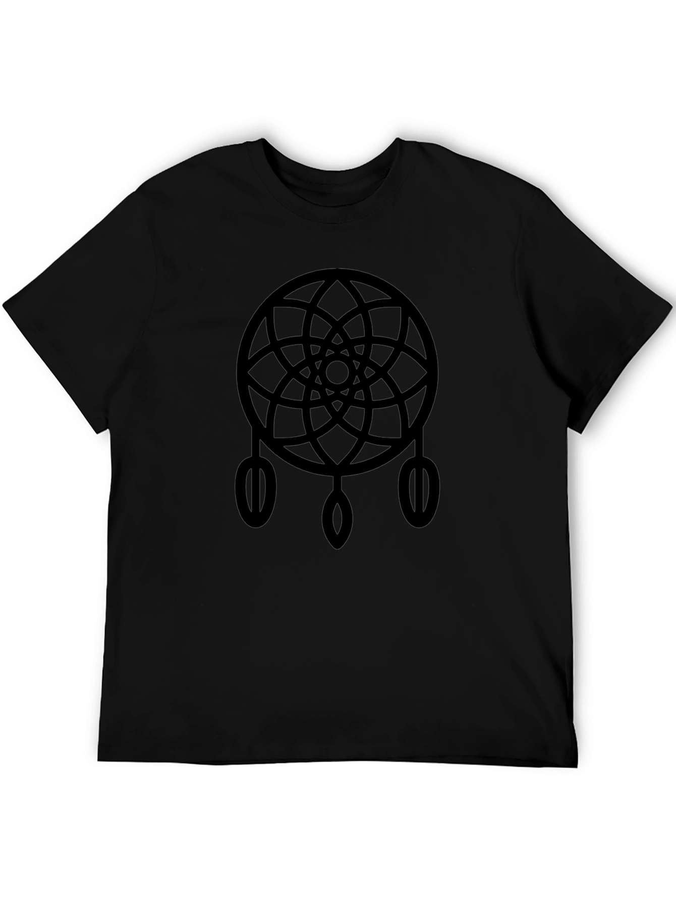 Dreamcatcher Graphic T-Shirt - Stylish Black Tee