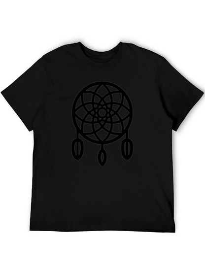 Dreamcatcher Graphic T-Shirt - Stylish Black Tee