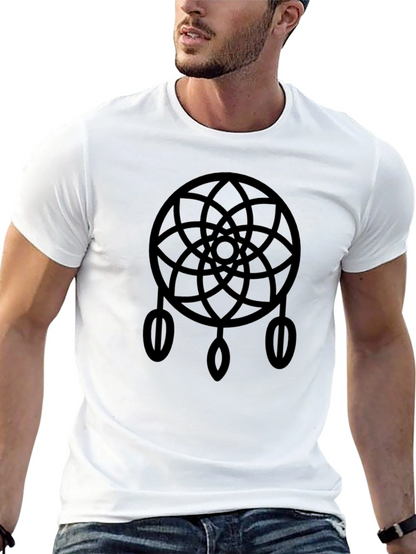 Dreamcatcher Graphic T-Shirt - Stylish Black Tee