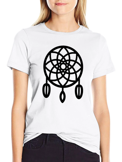 Dreamcatcher Graphic T-Shirt - Stylish Black Tee