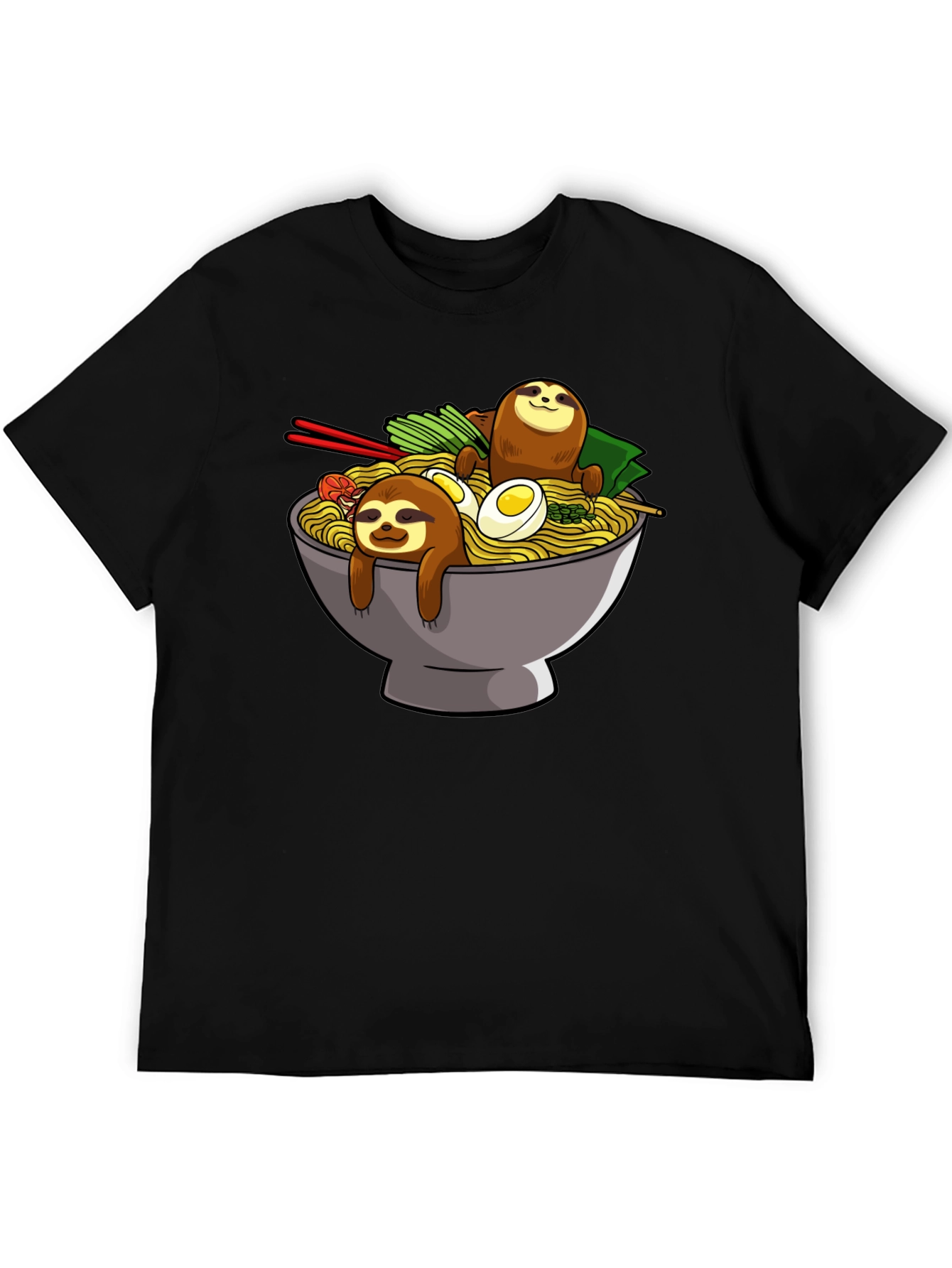 Sloth Ramen Bowl T-Shirt