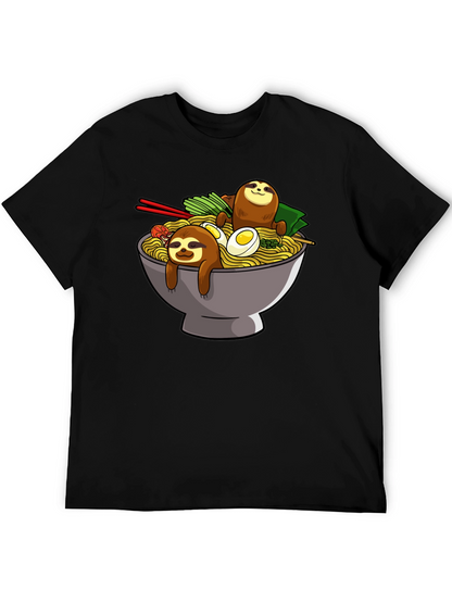 Sloth Ramen Bowl T-Shirt