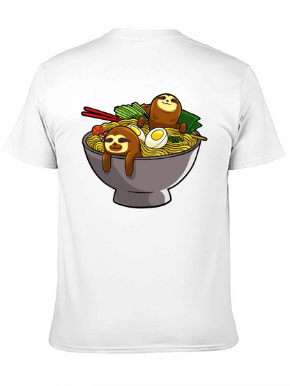 Sloth Ramen Bowl T-Shirt