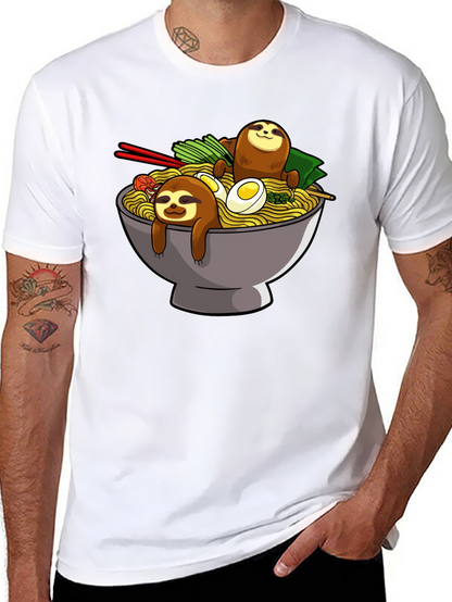 Sloth Ramen Bowl T-Shirt