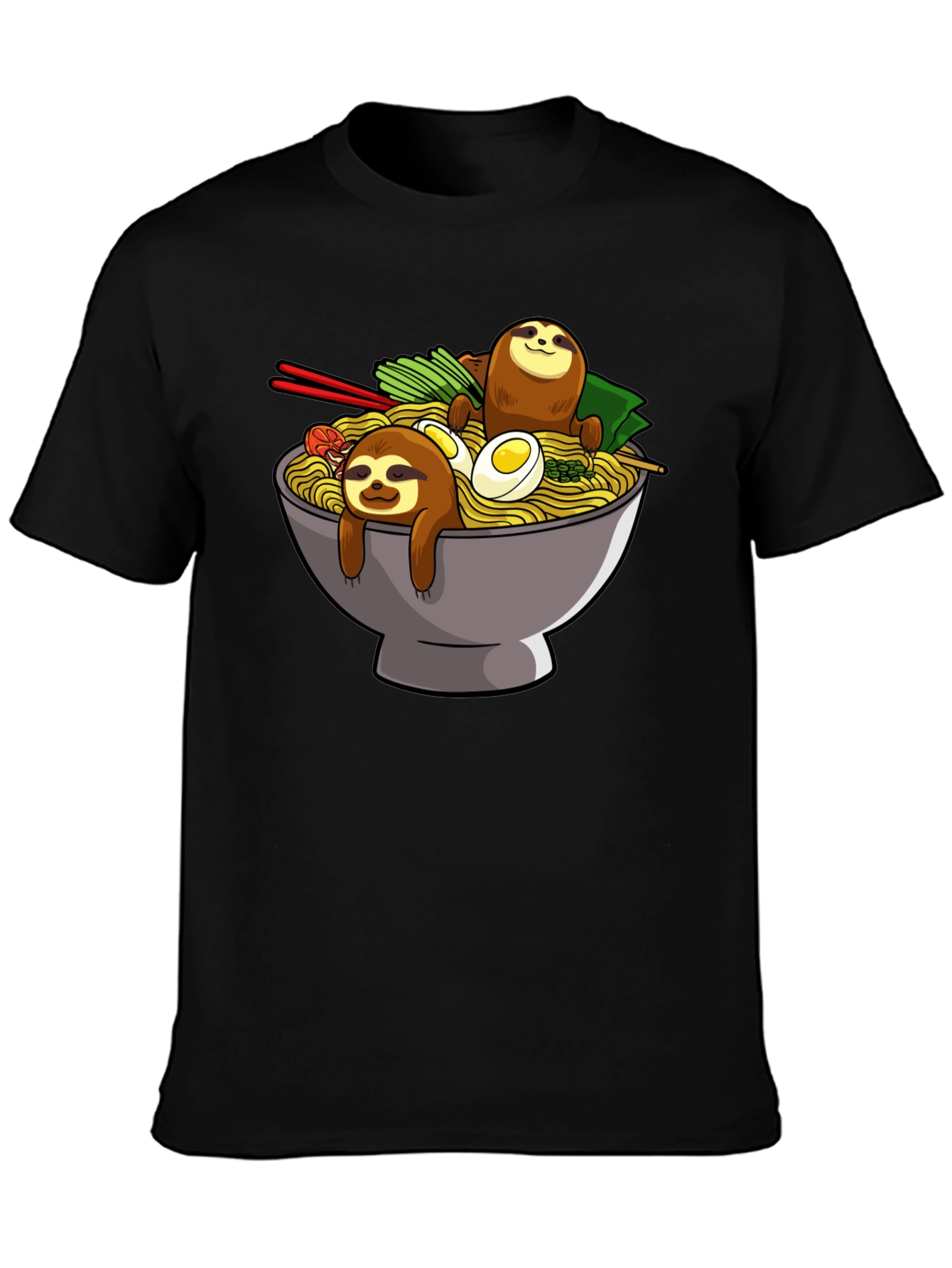 Sloth Ramen Bowl T-Shirt