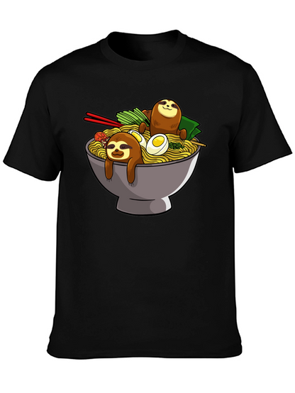 Sloth Ramen Bowl T-Shirt