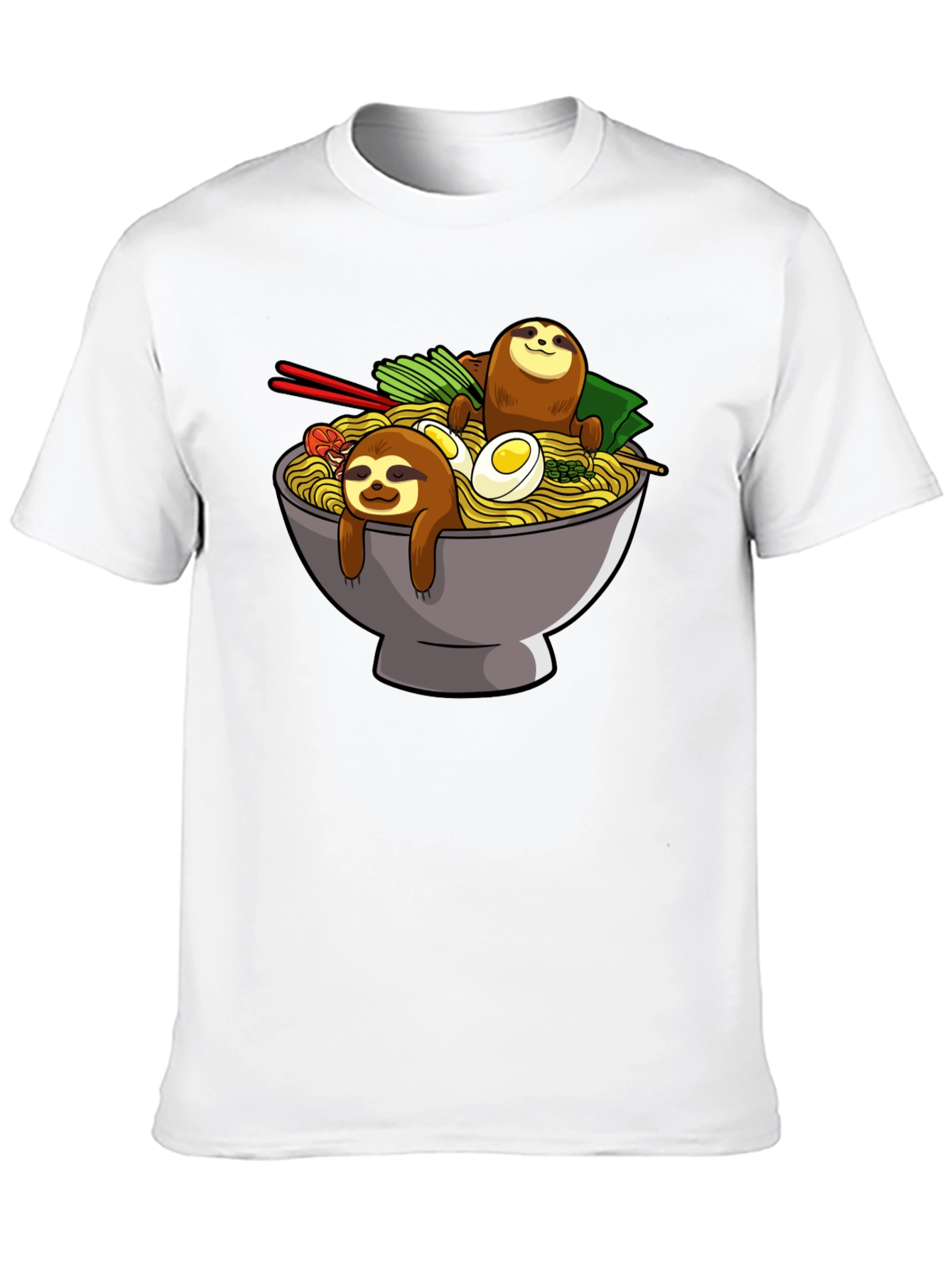 Sloth Ramen Bowl T-Shirt
