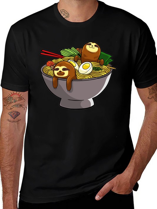 Sloth Ramen Bowl T-Shirt
