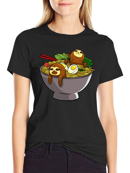 Sloth Ramen Bowl T-Shirt