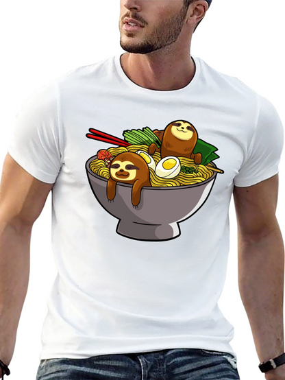 Sloth Ramen Bowl T-Shirt