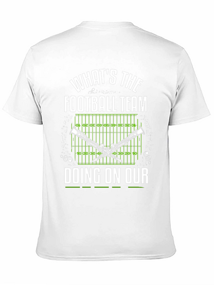 Funny Band T-Shirt: Football Team Clarinet Player