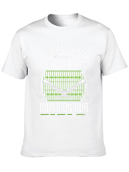 Funny Band T-Shirt: Football Team Clarinet Player