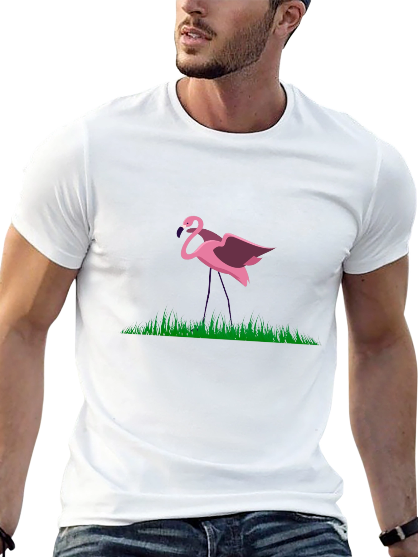 Black Flamingo Graphic Tee