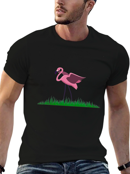 Black Flamingo Graphic Tee