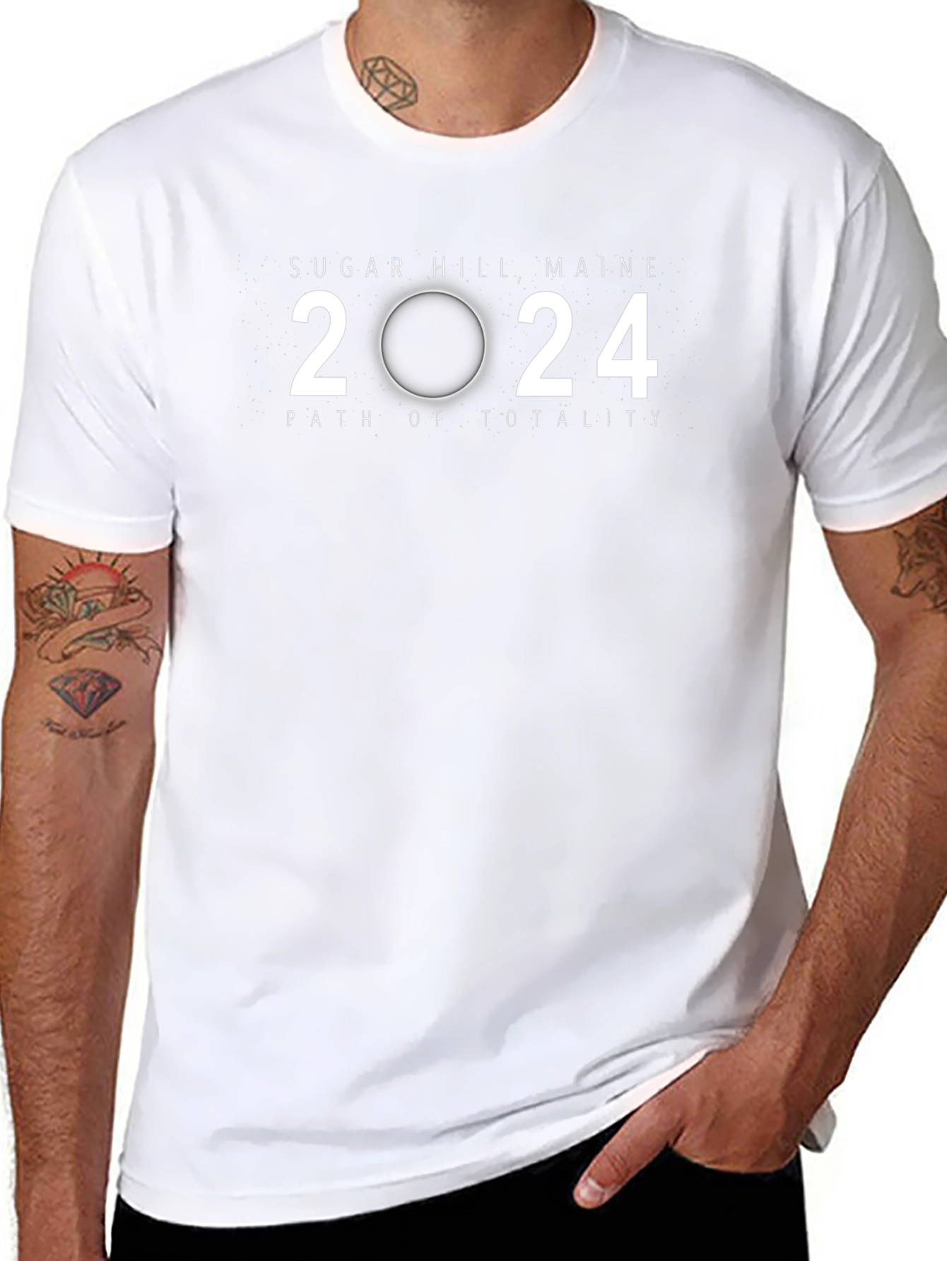 Sugar Hill Maine 2024 Eclipse T-Shirt