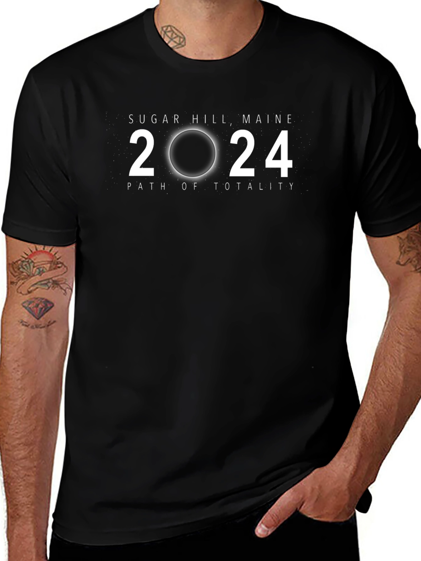 Sugar Hill Maine 2024 Eclipse T-Shirt