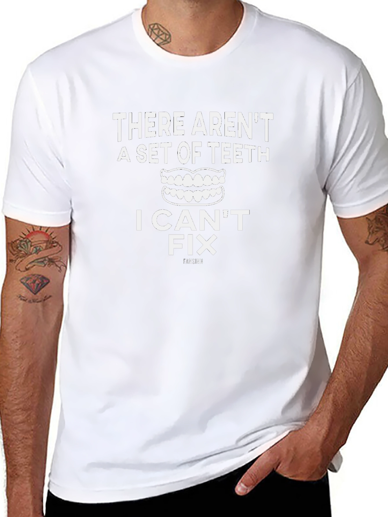 Dentist Humor T-Shirt: I Can Fix Teeth