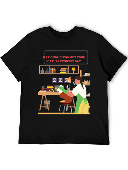 National Clean Out Your Virtual Desktop Day T-Shirt
