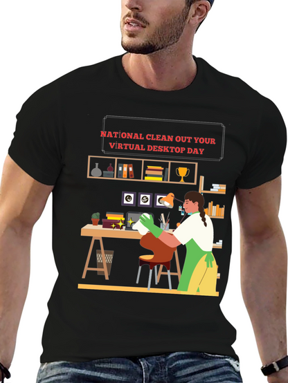 National Clean Out Your Virtual Desktop Day T-Shirt