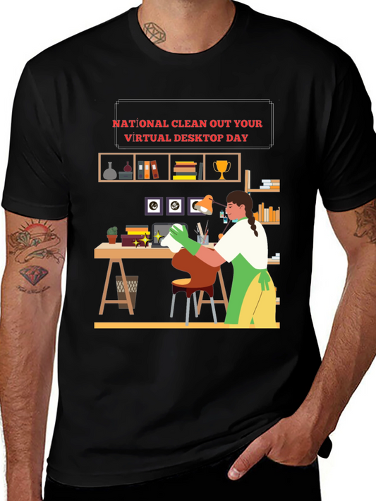 National Clean Out Your Virtual Desktop Day T-Shirt
