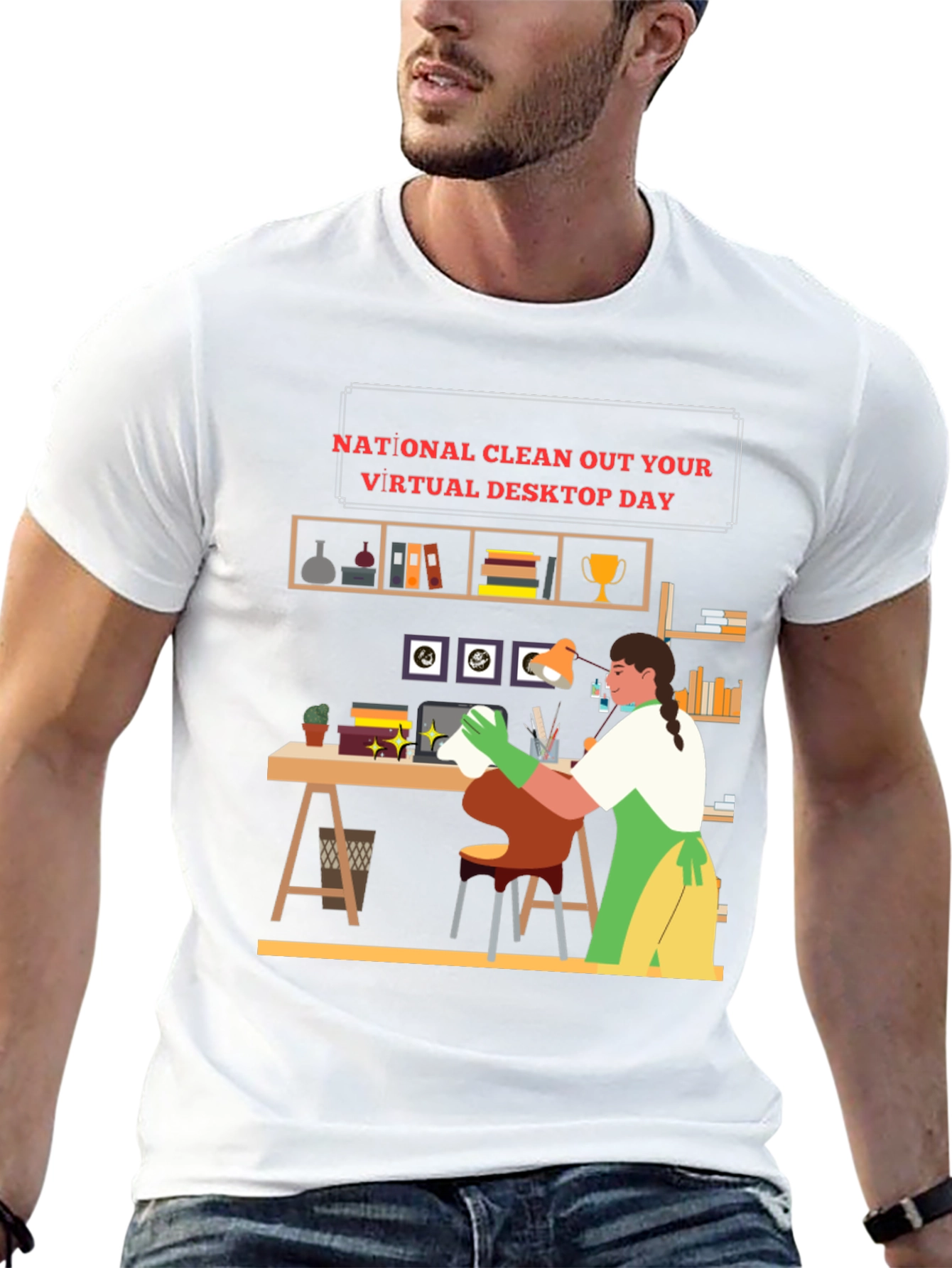 National Clean Out Your Virtual Desktop Day T-Shirt