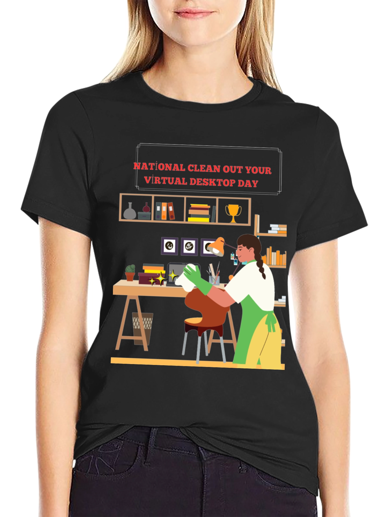 National Clean Out Your Virtual Desktop Day T-Shirt