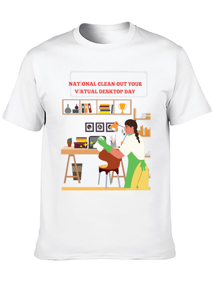 National Clean Out Your Virtual Desktop Day T-Shirt