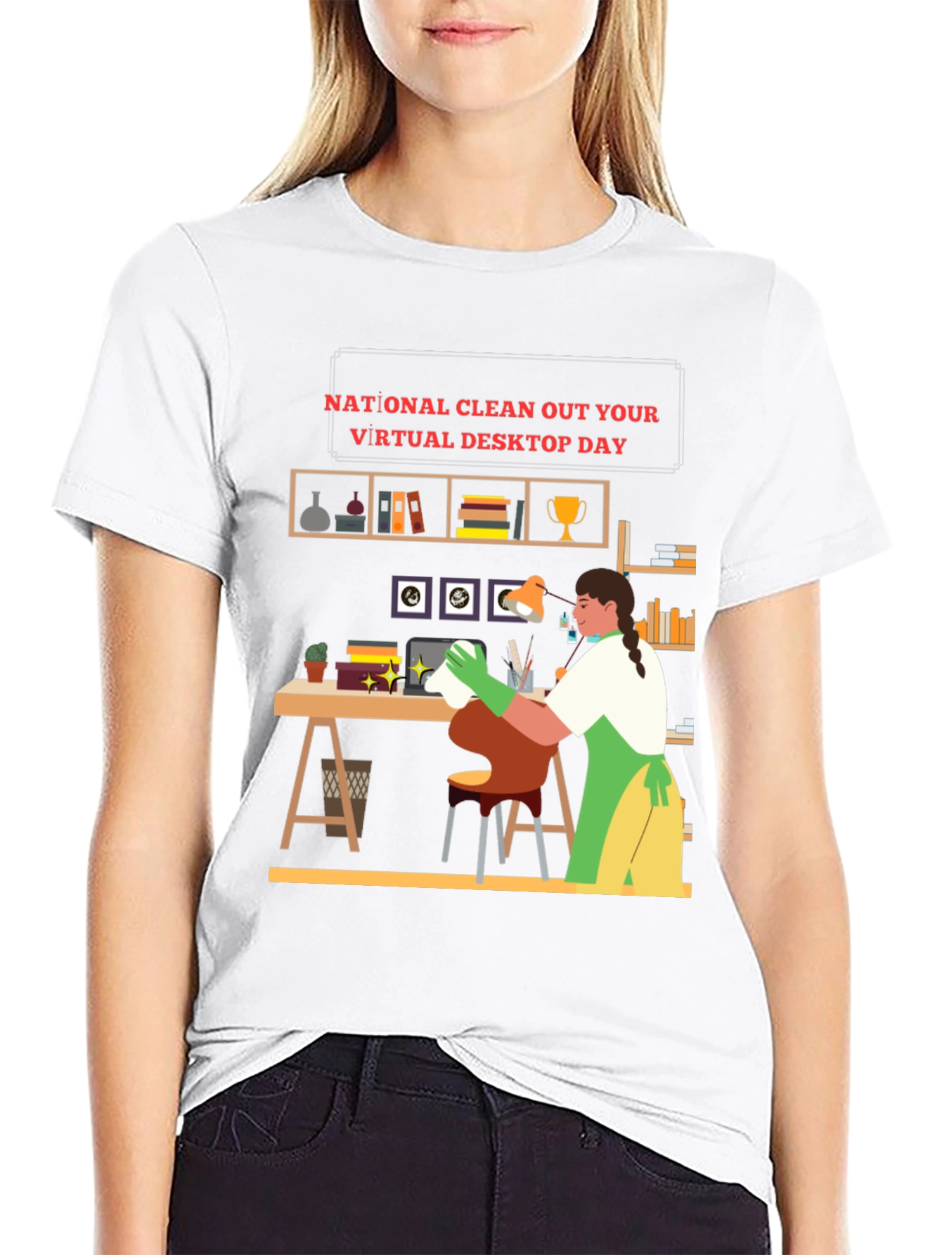 National Clean Out Your Virtual Desktop Day T-Shirt