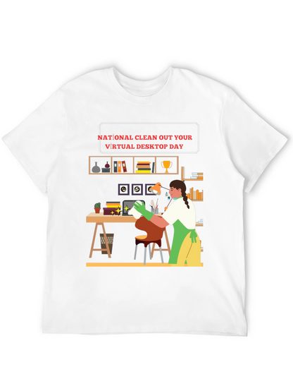 National Clean Out Your Virtual Desktop Day T-Shirt