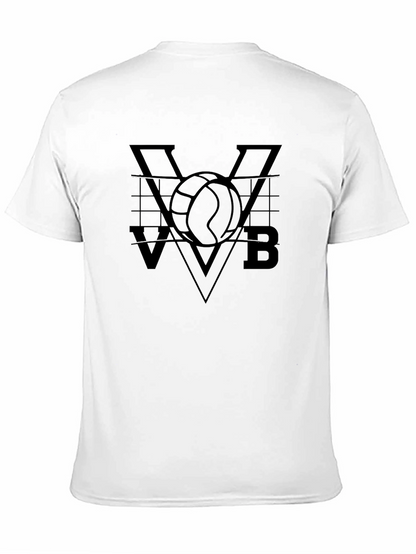 Volleyball VVB Graphic Tee - Mens Black T-Shirt