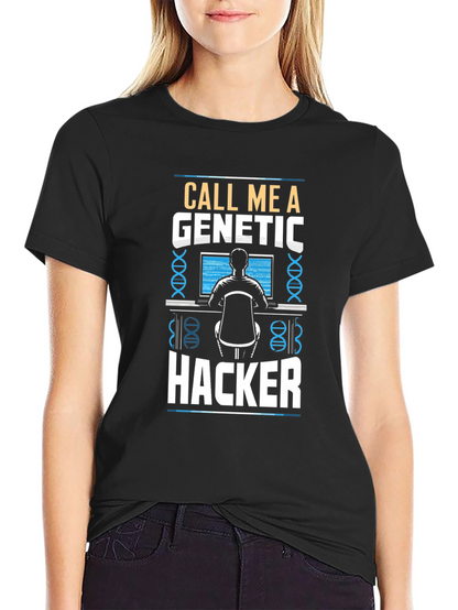 Genetic Hacker T-Shirt - Funny Science Tee