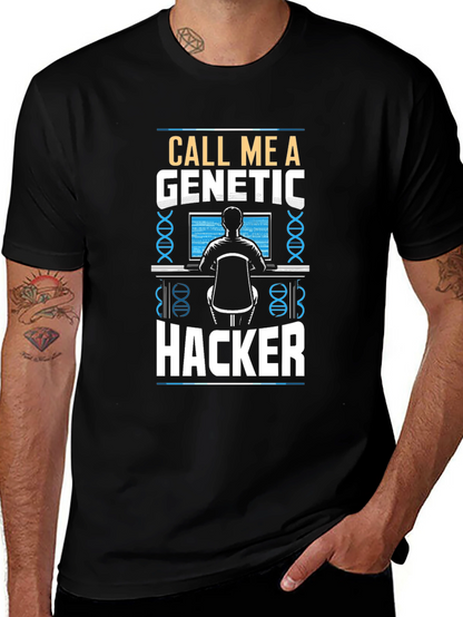 Genetic Hacker T-Shirt - Funny Science Tee