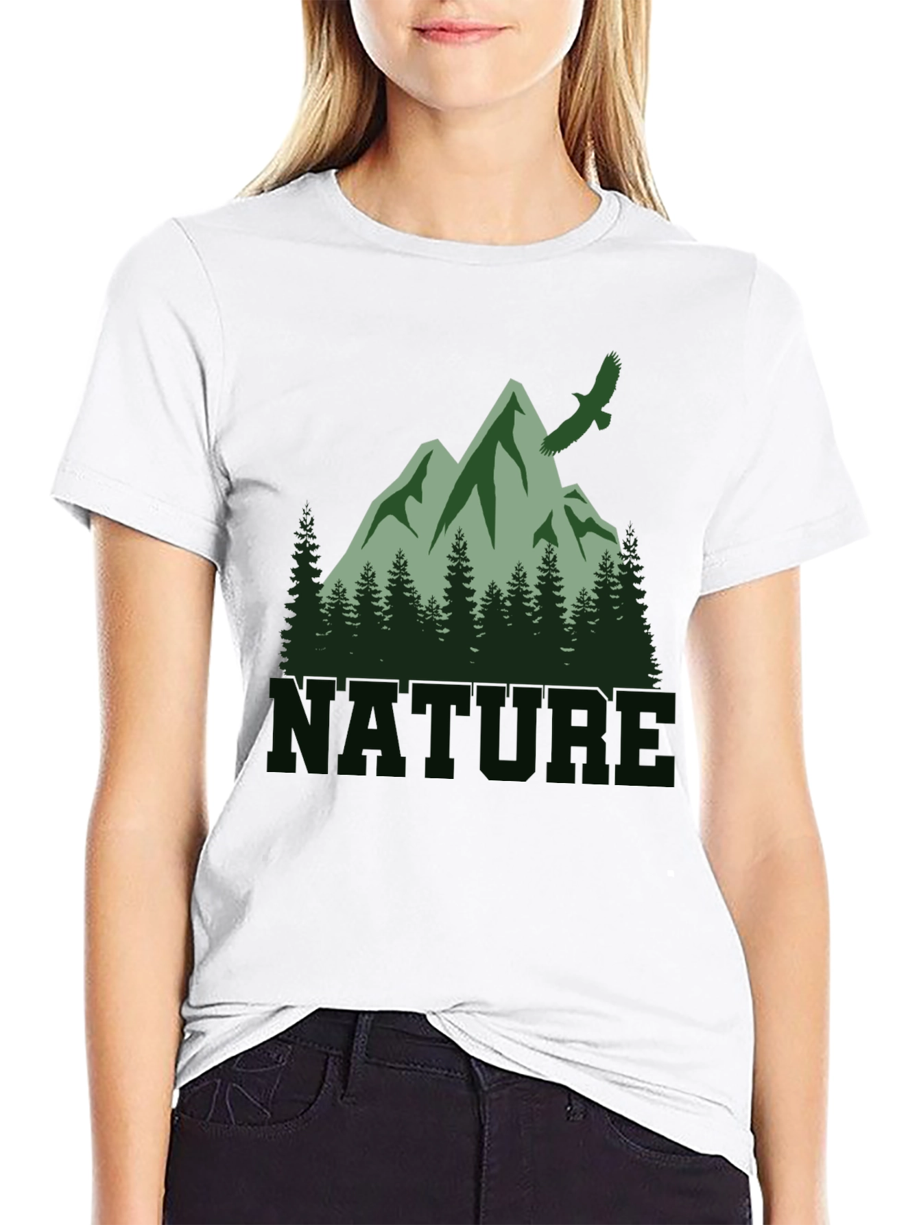 Nature Mountain Graphic Tee