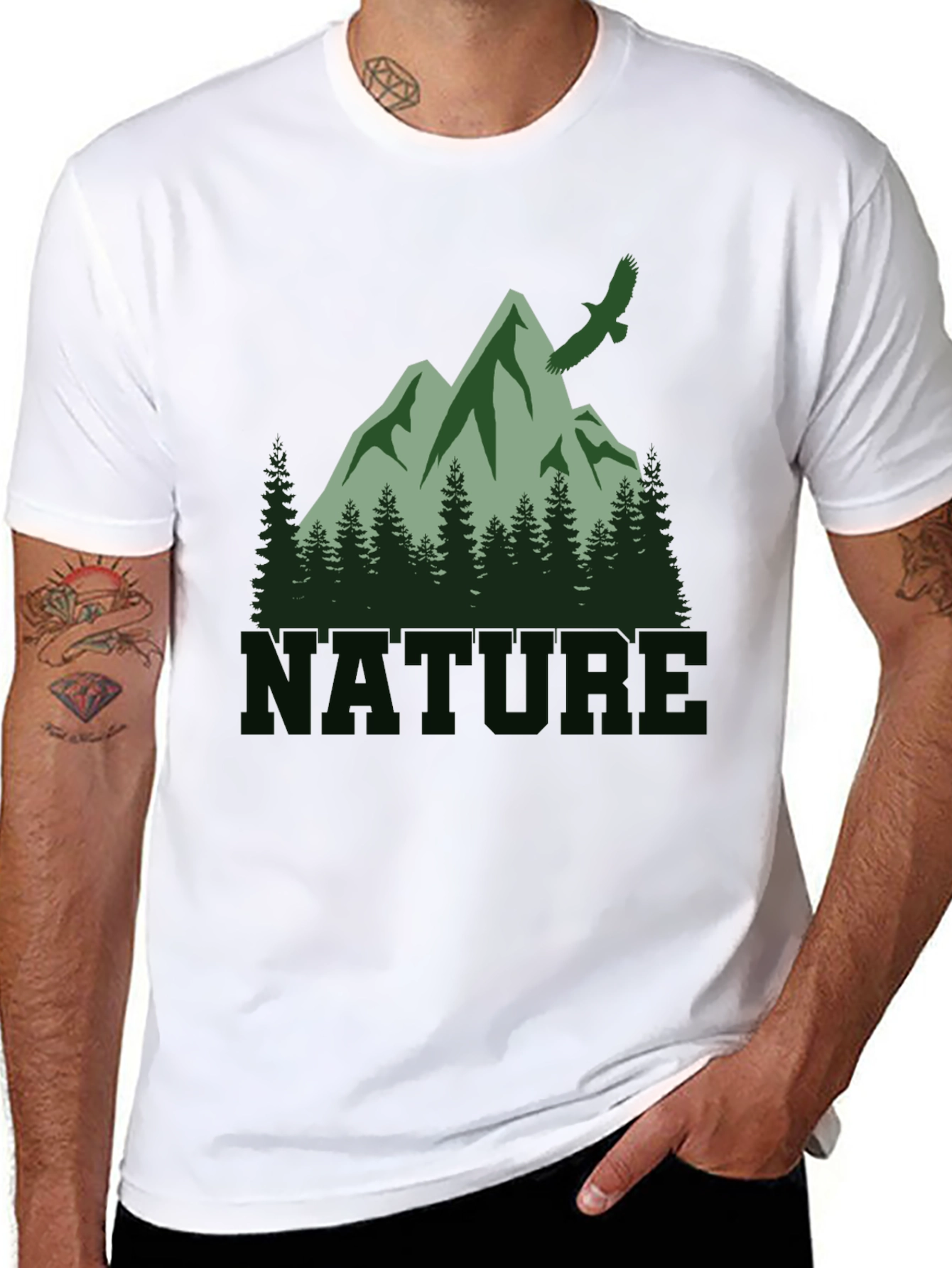 Nature Mountain Graphic Tee