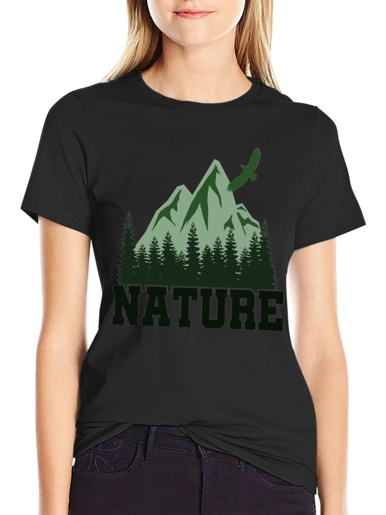 Nature Mountain Graphic Tee